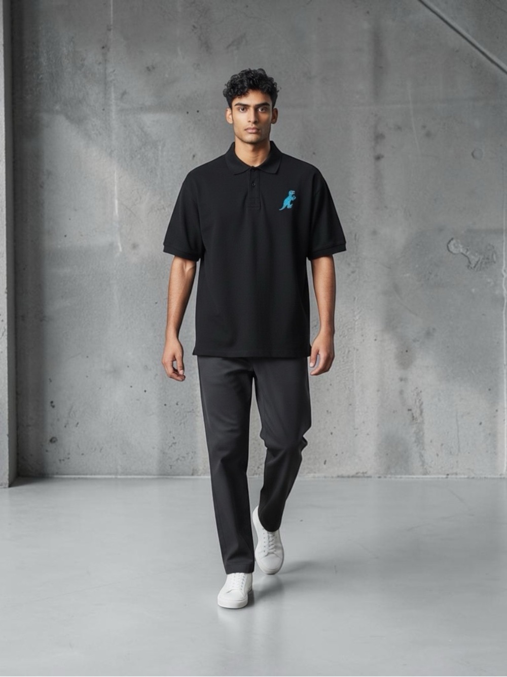 Men's Paul Smith Dino Pique Polo size XL